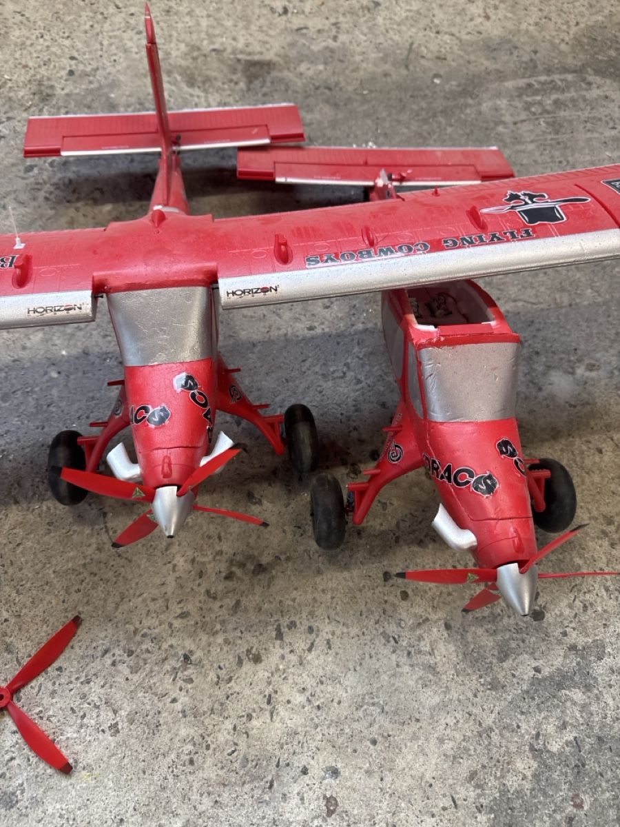 E-Flite Modellismo RC: Modellflugzeug Draco rot mit Zubehör – Difettoso da Schattenhalb venduto da rockster01 1
