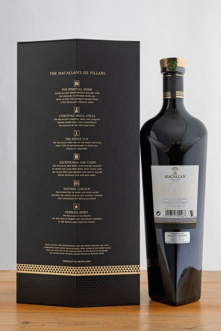 Macallan Bevande alcoliche: Macallan - Rare Cask Black – Nuovo e nell'imballaggio originale da Zofingen venduto da maltpoint 1