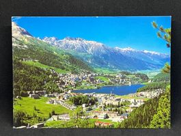 St. Moritz, Bad und Dorf, 1856 m ü.M. Engadin Schweiz