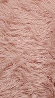 Tapis rond 90×90cm rose poudré  acrylique et polyester neuf