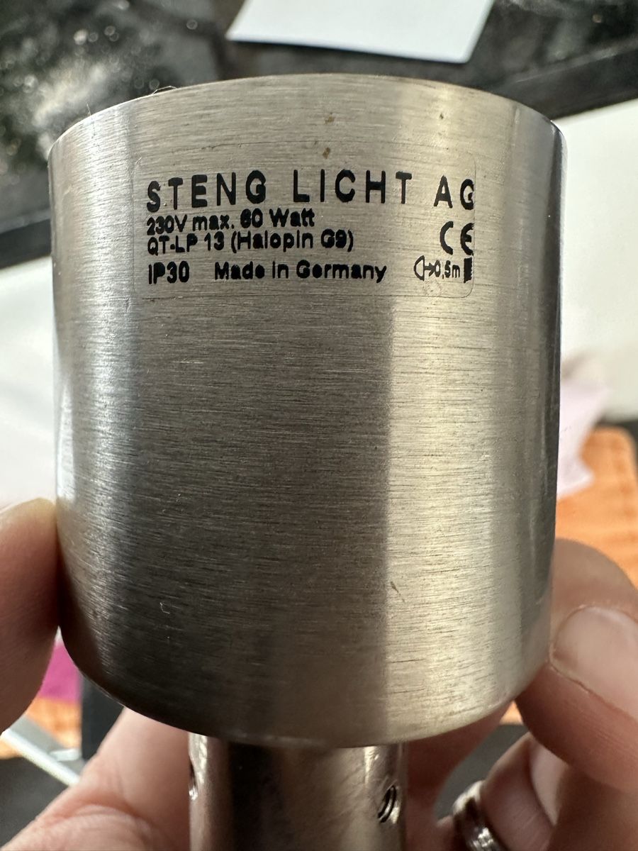 Lampadari & plafoniere: 4 Stück Deckenlampe, Edelstahl – Usato da Tann venduto da TNTMuadDib 3