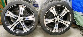 18 Zoll Advanti Alufelgen mit Bridgestone Sommerreifen