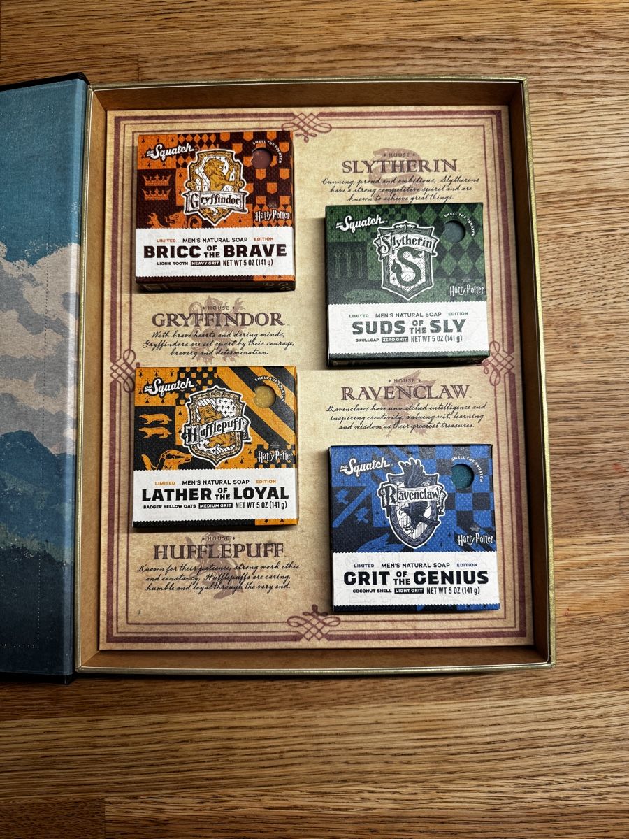 Doccia: Dr Squatch Seife Harry Potter Kollektion – Nuovo e nell'imballaggio originale da Hubersdorf venduto da caruchiya 2