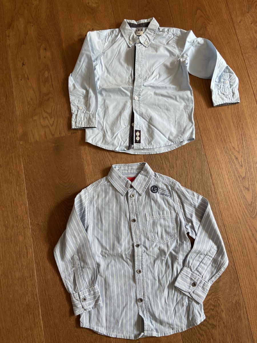 Camicie, T-shirt & Polo: 2 Langarm Hemden Gr.104/110 – Usato da Pratteln venduto da Nala78