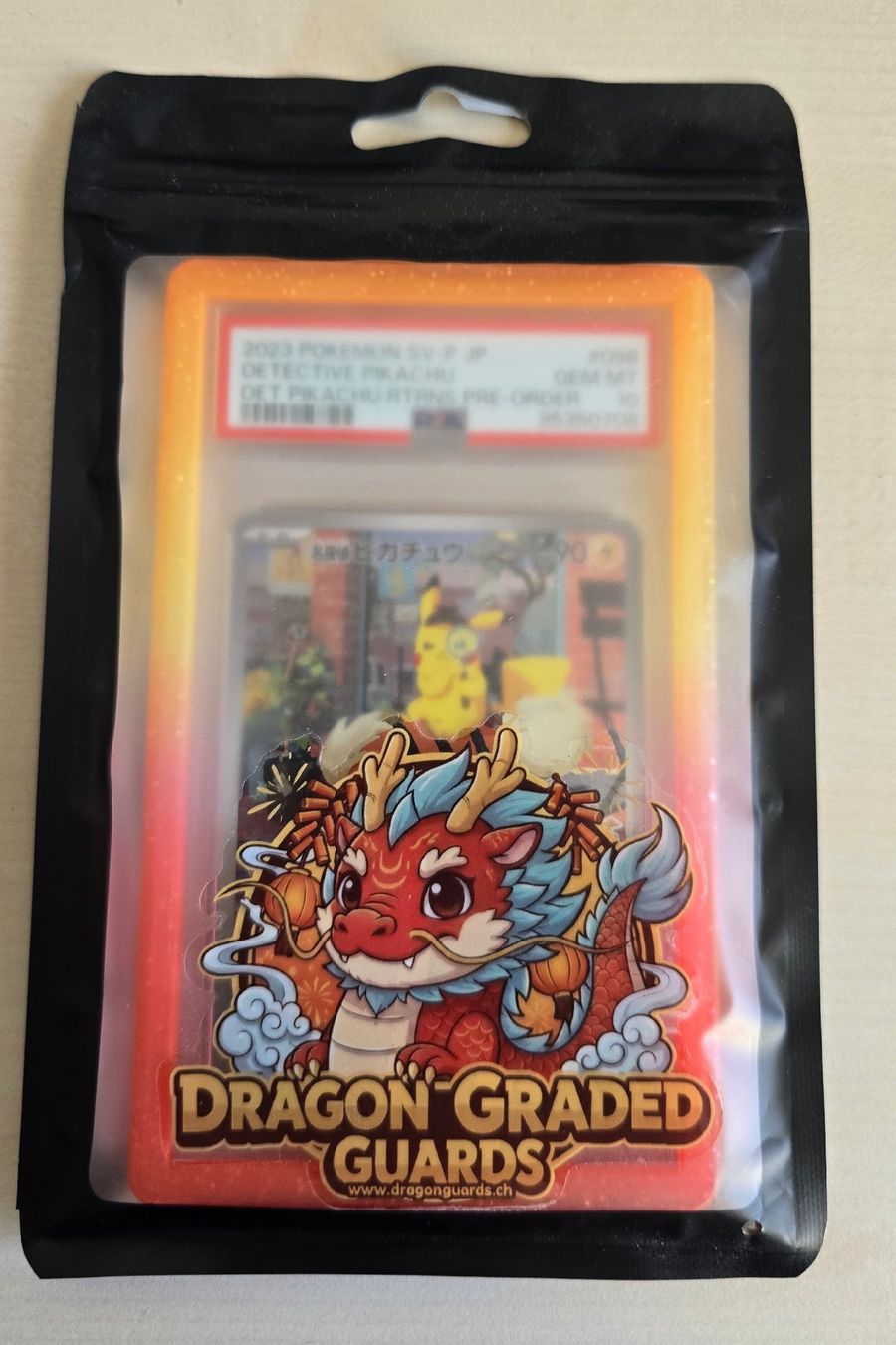 Pokémon Carte collezionabili: PSA - DragonGradedGuards - Orange-Red – Nuovo e nell'imballaggio originale da Winterthur venduto da GreenSkyline 3
