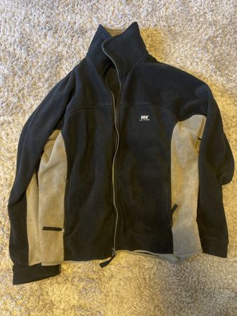 Helly Hansen Fleecejacke schwarz grau Grösse M