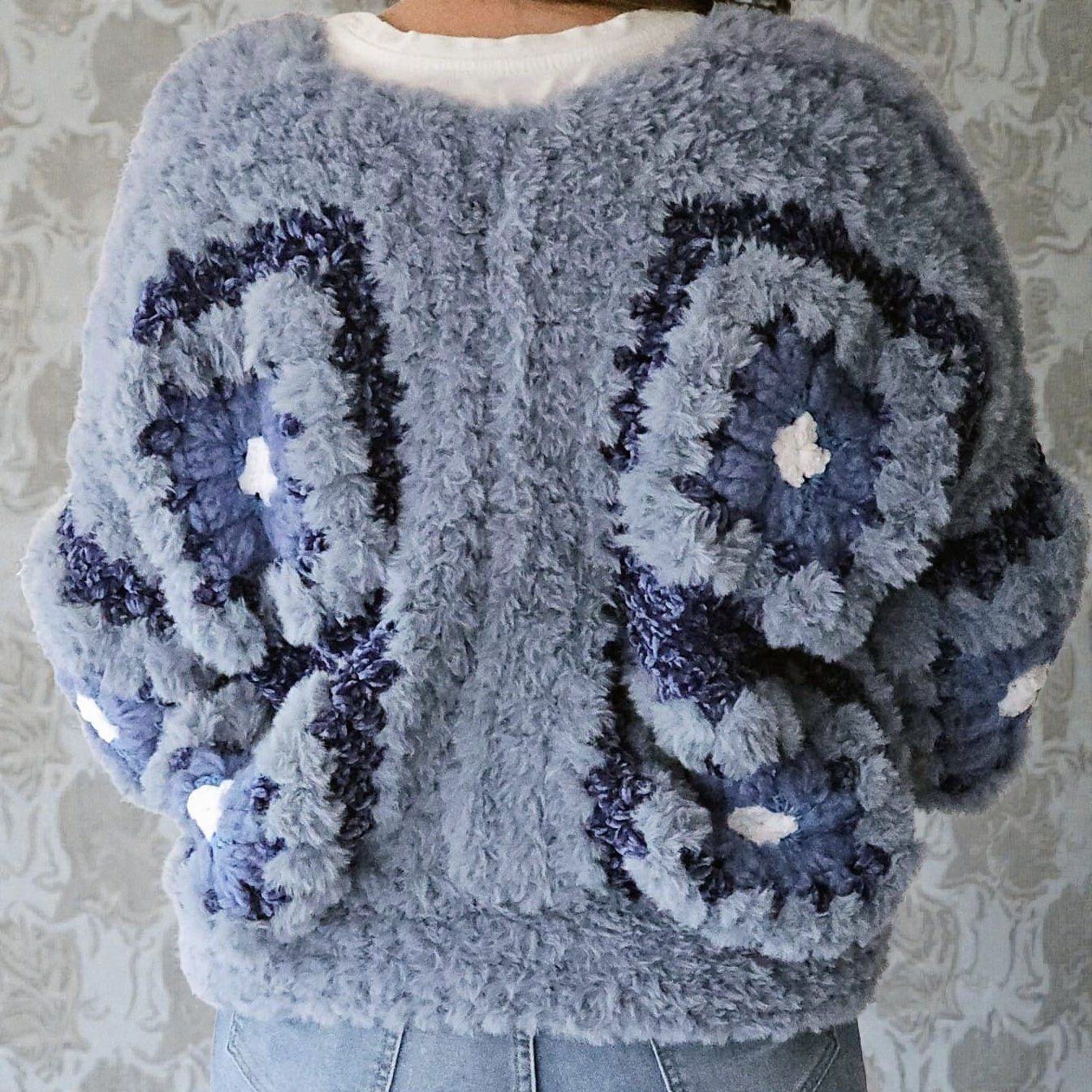 Giacche: CARDIGAN HANDMADE OVERSIZE EN FOURRURE – Nuovo e nell'imballaggio originale da Camorino venduto da JPHANDMADE1 6
