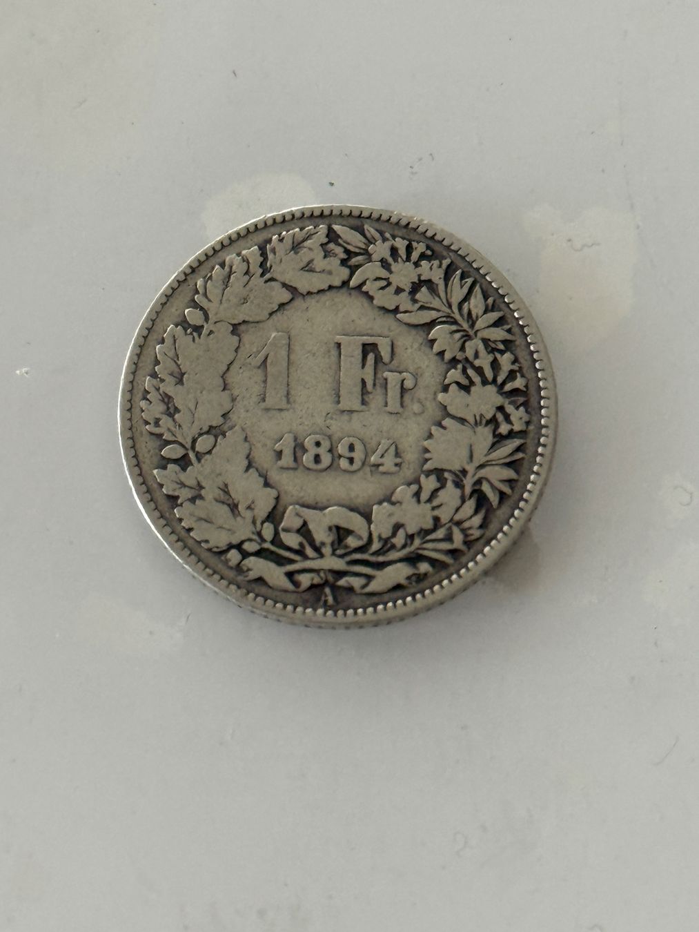 Alle Münzen: 1 Franken 1894  Rar – Gebraucht aus Wallisellen von SWISS_SILVER1