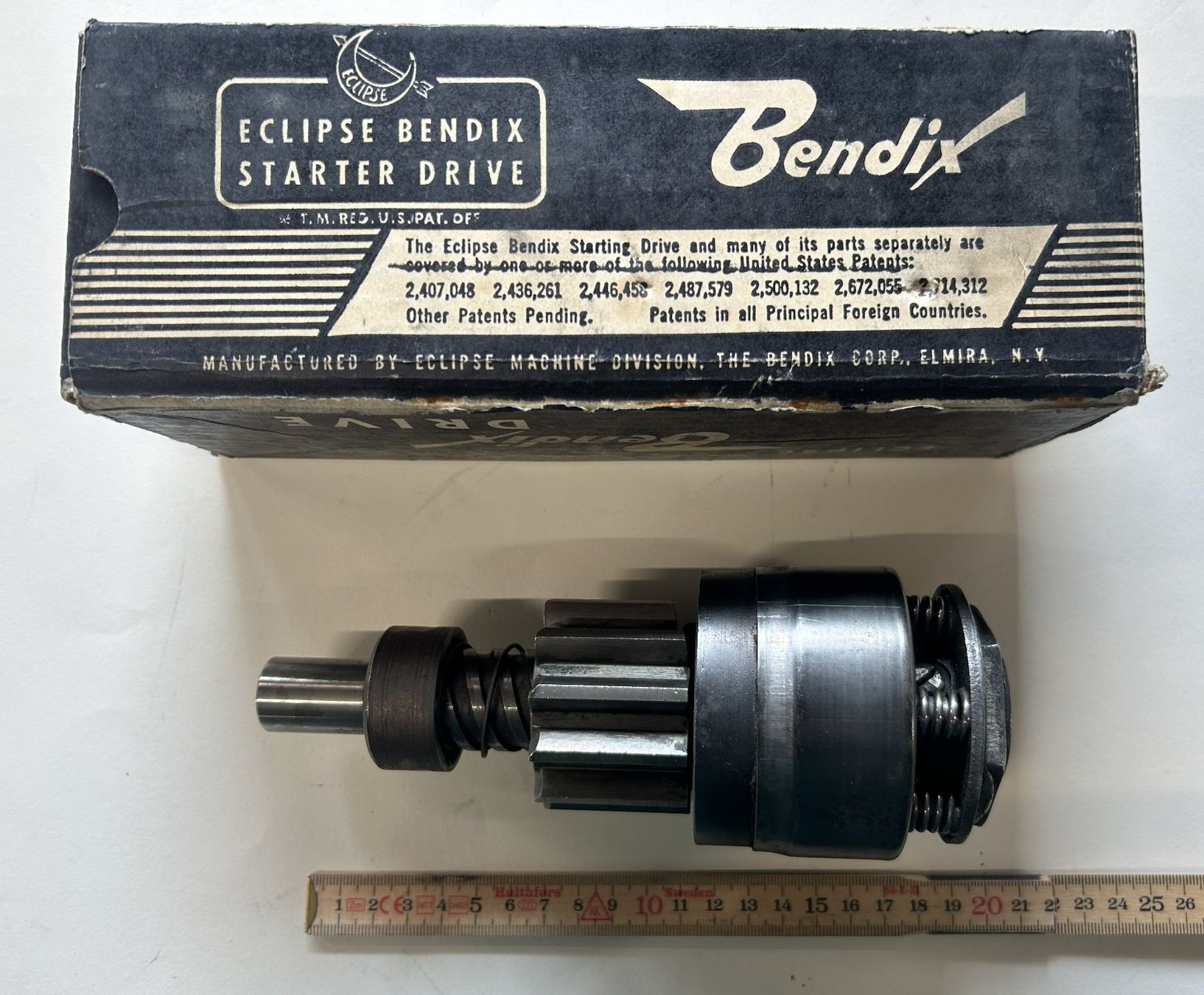 Alle Autoersatzteile: Bendix Starterantrieb für Oldtimer – Neu (gemäss Beschreibung) aus Langnau i. E. von Baffo54