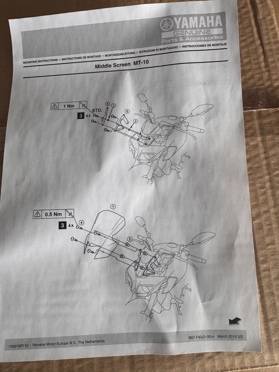 Strada: Bulle pour Yamaha MT10 – Nuovo e nell'imballaggio originale da Bulle venduto da Leo1202 2