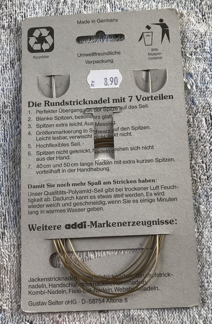 Ferri: RUNDSTRICKNADEL ADDI – Nuovo (secondo la descrizione) da Ostermundigen venduto da wini63 3