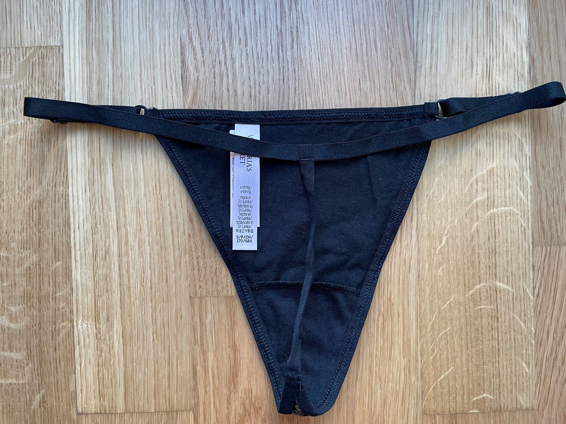 Victoria's Secret Sonstige Unterwäsche: Victoria’s Secret Adjustable Sequined V-String Thong S NEW – Neu und originalverpackt aus Dübendorf von Mangia14 2