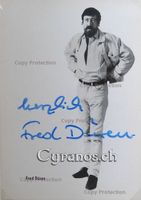 Fred Düren (1928-2015) Schauspieler - Autogramm