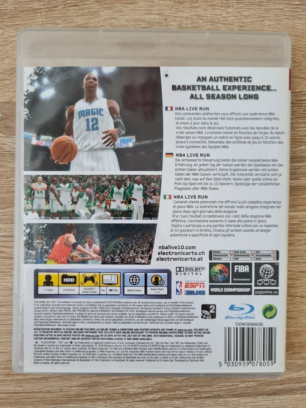 Spiele: NBA Live 10 - PS3 – Gebraucht aus Carouge GE von Franllo 1