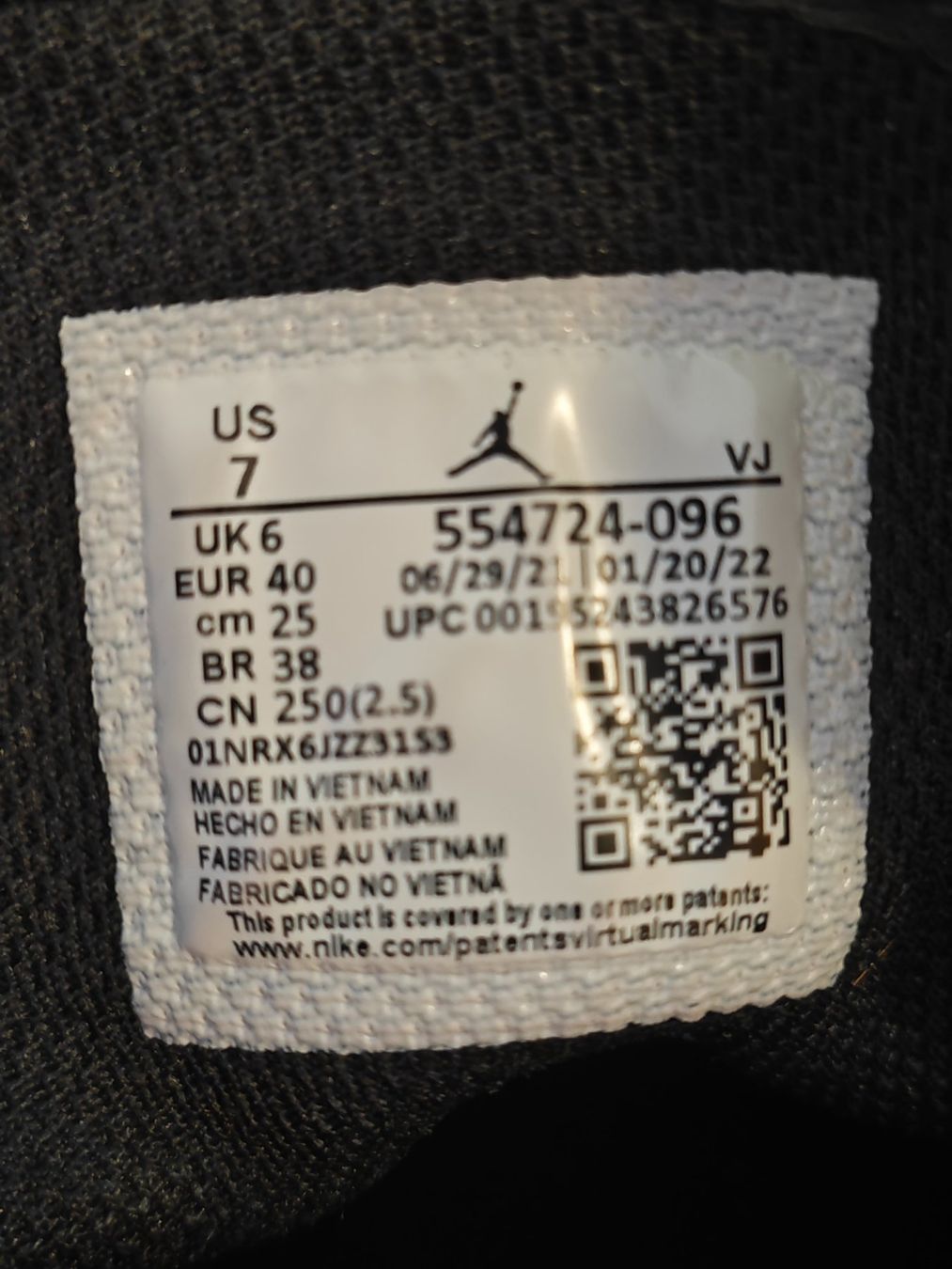 Jordan Scarpe da uomo: Nike Jordan 1 Grösse 40 – Usato da Bauma venduto da Makinom 3