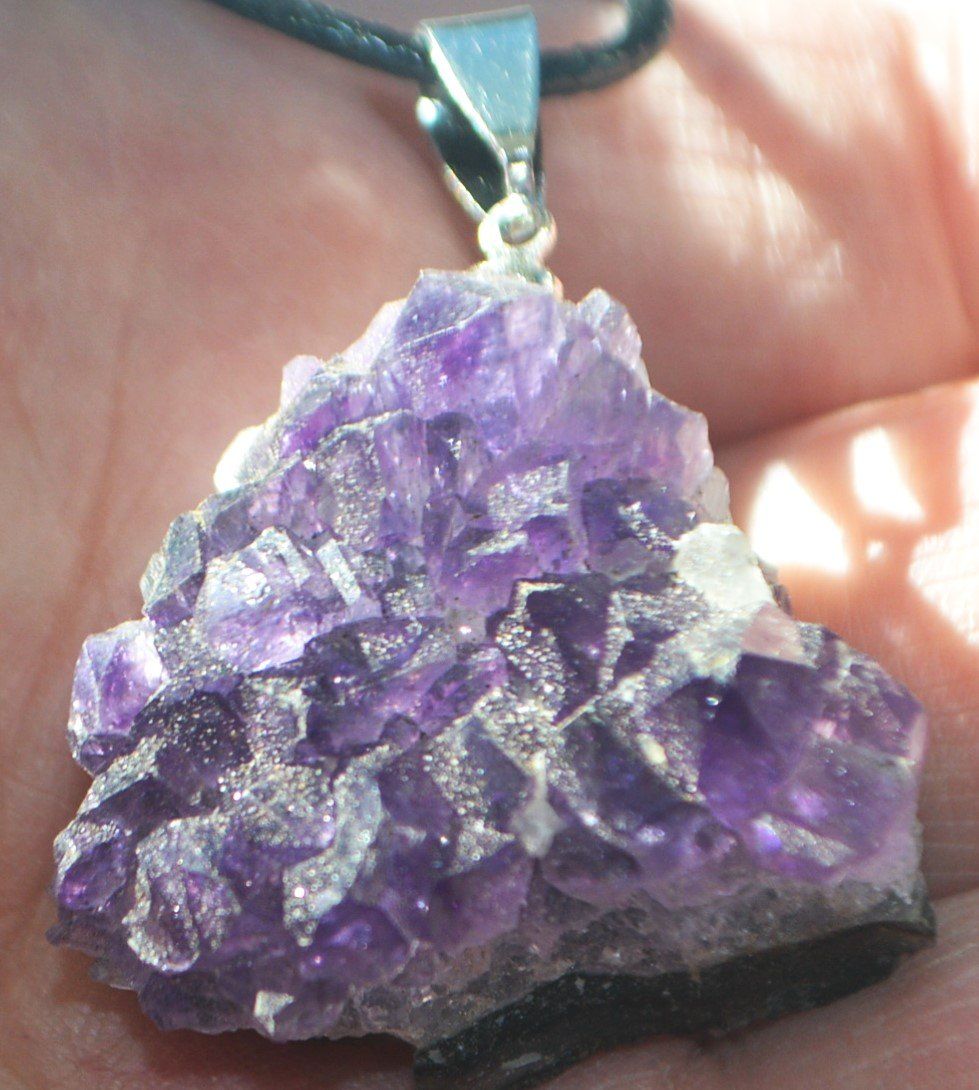 Catenine: Halskette D-433 – Amethyst Cluster – Nuovo e nell'imballaggio originale da Goldiwil (Thun) venduto da han_v5b7 3