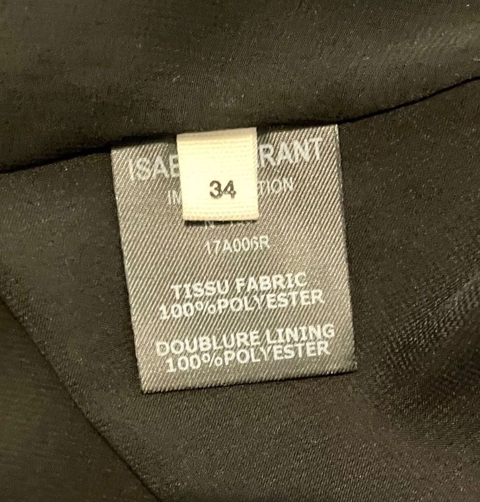 Isabel Marant Vestiti: Isabel Marant black dress 34 – Usato da Glion venduto da carolineMV 5