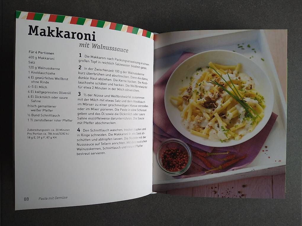 Libri: Kochbuch: Pasta - Einfach, italienisch, gut – Usato da Schlieren venduto da elisa_zh 2