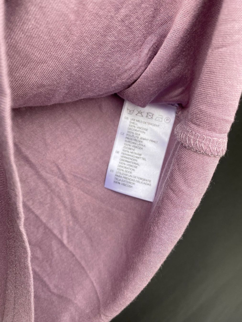 H&M Camicette: H&M Seidenshirt, altrosa, Gr. M – Usato da Arni AG venduto da Mimo007 1