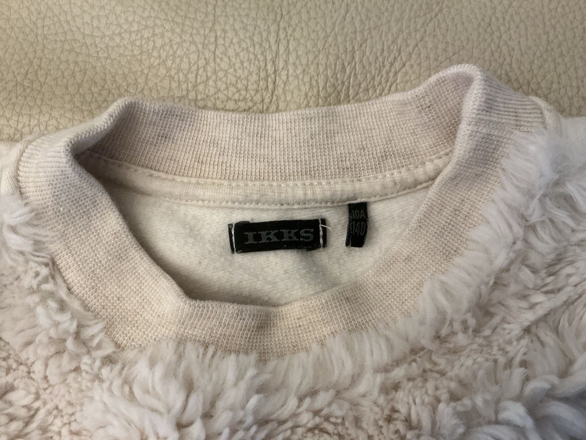 IKKS Maglioni & Felpe: IKKS Pullover beige Strukturmuster Grösse 140 – Usato da Oberwil BL venduto da TypeR-666 2