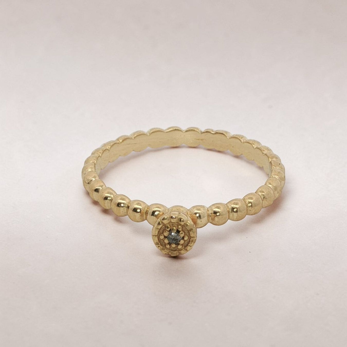 Olga Ribler Bagues: Feiner Silber Ring 925 mit Diamant Grösse 58 – Neuf (Voir description) à Luzern par Schmuckoutlet 4