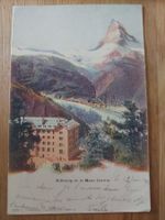 Ansichtskarte Zermatt von 1901 sehr selten