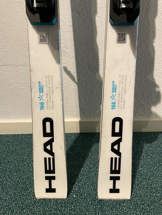 Skis de géant Head Worldcup Rebels GS Team 166 cm (Gebraucht