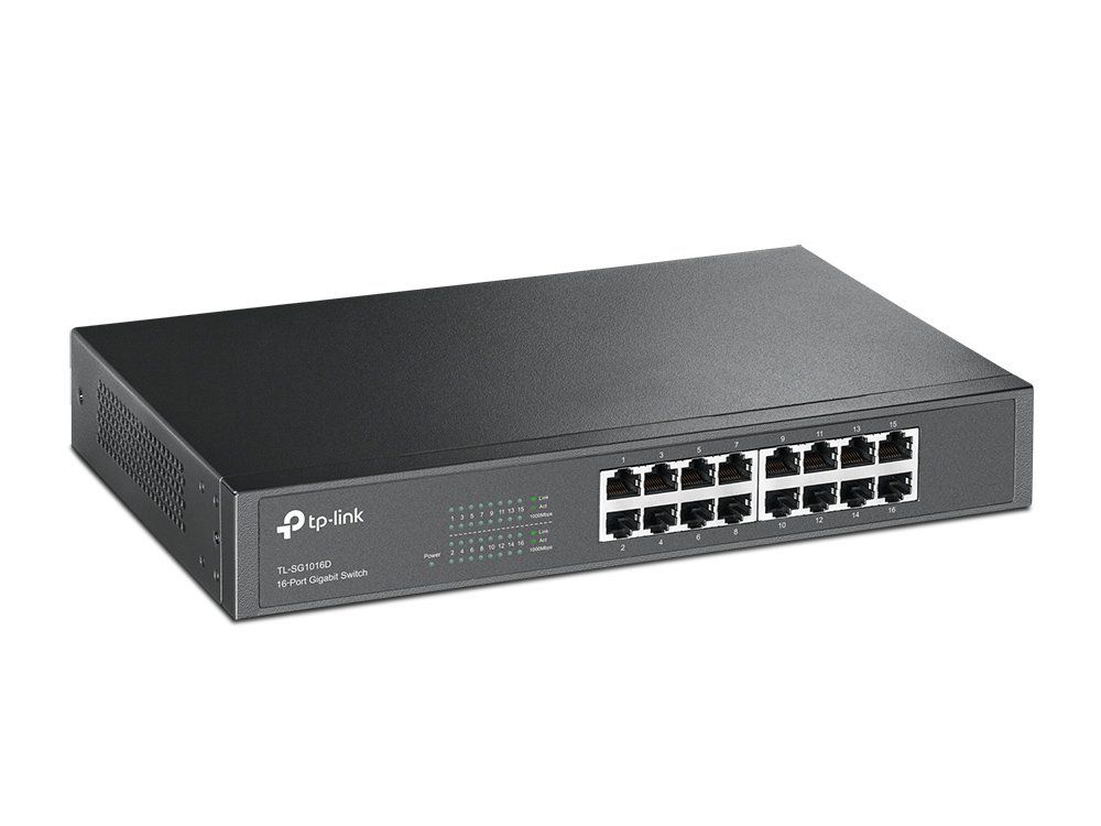 TP-Link Modem & Router: TP-Link Switch - TL-SG1016D (16 Port) – Usato da Müntschemier venduto da wayllu 1