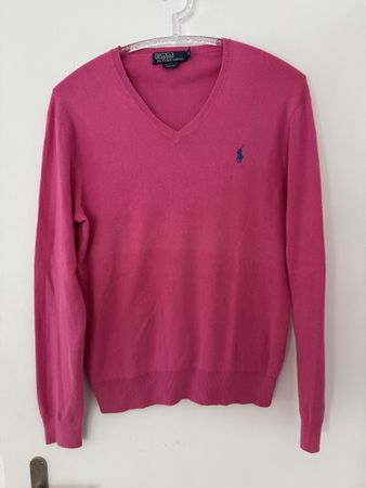 Polo Ralph Lauren Herren Pullover pink Grösse M Oryginal