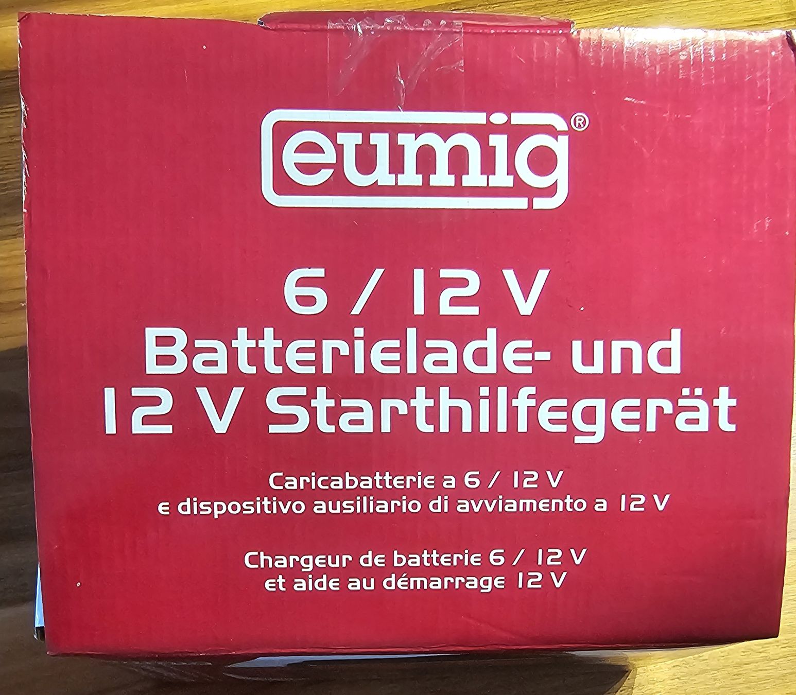 Caricabatterie: Eumig 6/12V Batterieladegerät + Starthilfe – Usato da Freienstein venduto da Mitenand 2