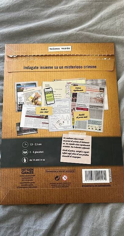 Jeux: Hidden games, Veleno verde – D'occasion à Arcegno par tos_8l9v 1