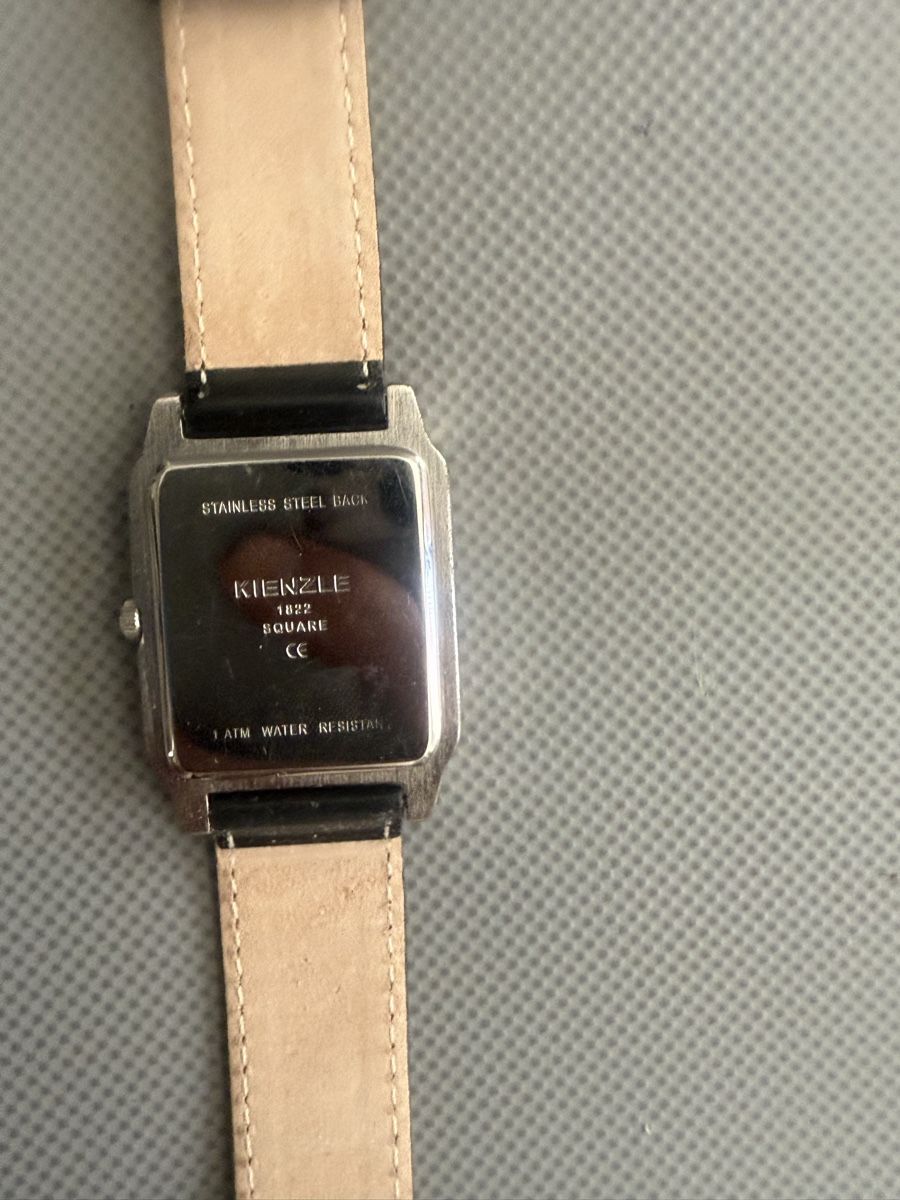 Kienzle Orologi: Kienzle 1822 Square Watch with Leather Strap 31mm – Difettoso da Embrach venduto da Tom1717 2