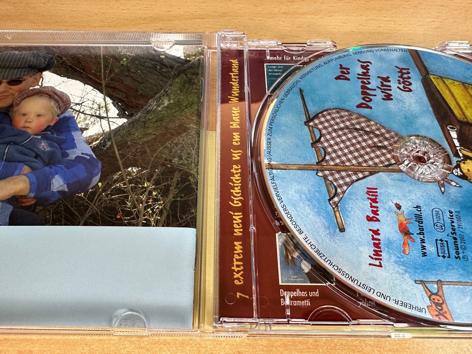 CD: Y3 Bardill Linard - Der Doppelhas Wird Götti – Usato da Rikon im Tösstal venduto da Alpenmutz 2