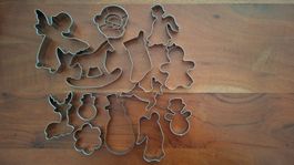 13 Weihnachts-Keksausstechformen