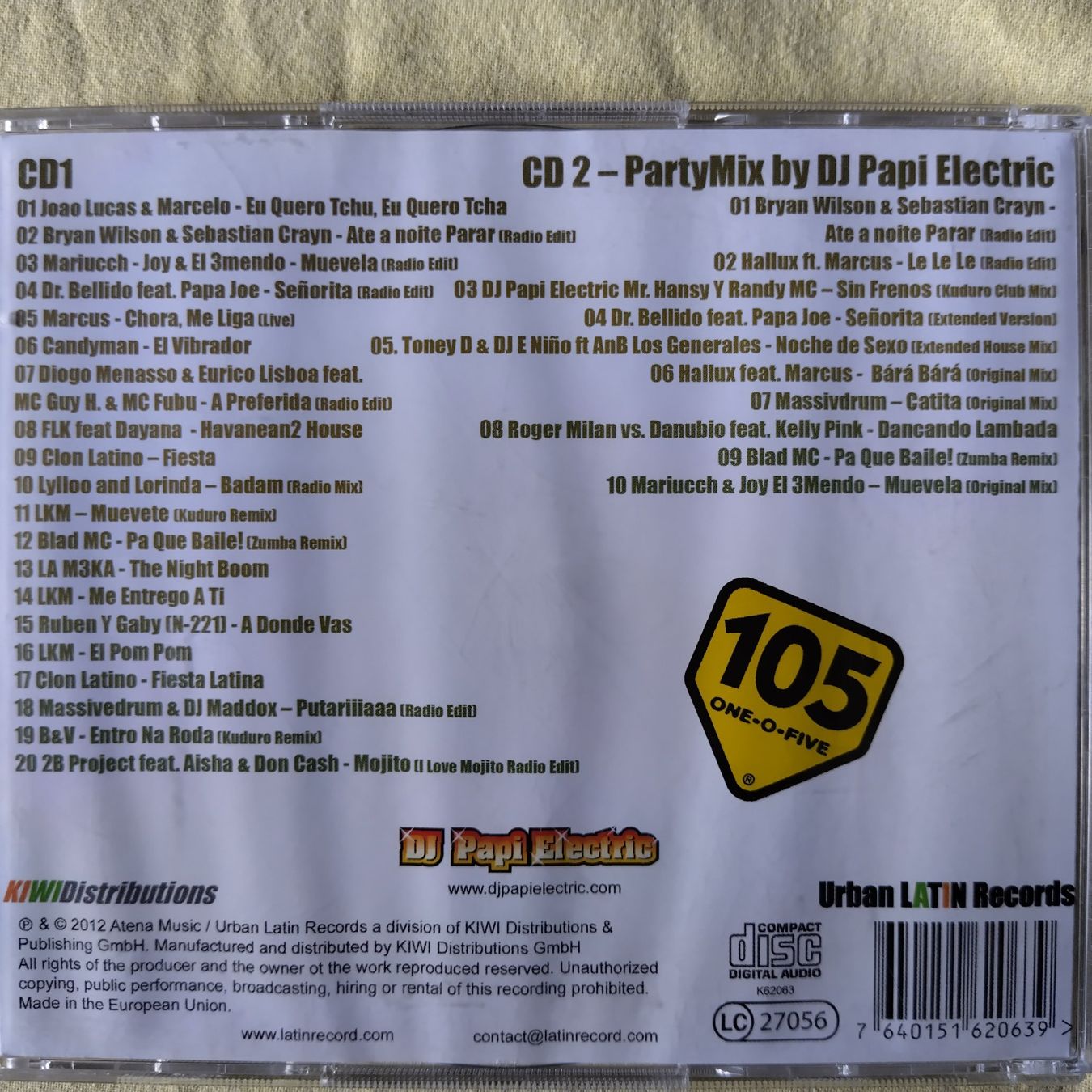 CD: Doppel CD von Danza Kuduro 3 – Usato da Buchs venduto da mdi_mpx5 3