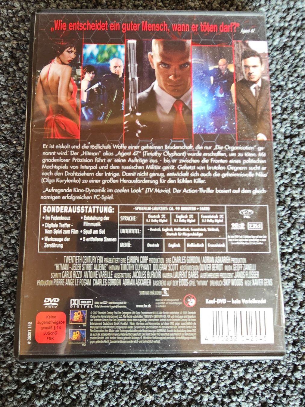 Tutti i DVDs: HITMAN (14532) – Usato da Ruswil venduto da M71 1