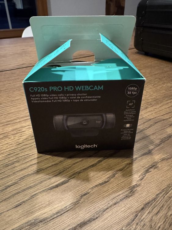 Logitech C920s Pro HD Webcam (Neu und originalverpackt) in Goldingen ...