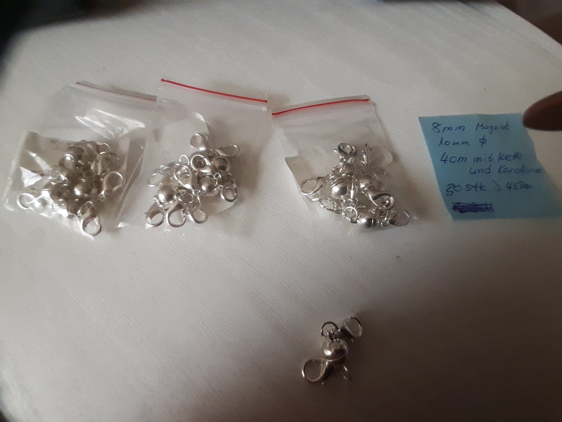 Kit bricolage: Magnetverschlüsse 83 Stück Sortiment im Koffer 2 – Nuovo (secondo la descrizione) da Domat-Ems venduto da nugipuff 3