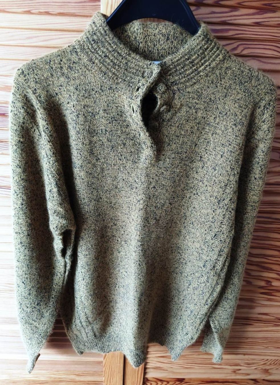 Maglioni & Felpe: Pullover mit Stehkragen, olivengrün - Grösse S - – Nuovo (secondo la descrizione) da Zürich venduto da -italo- 1