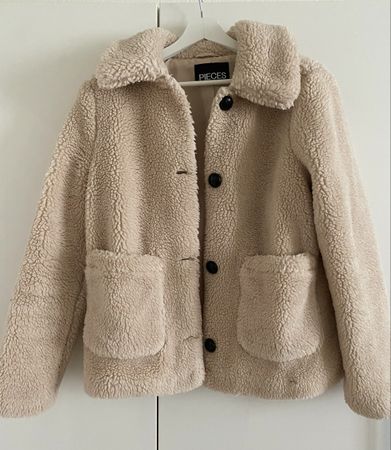 Pieces Teddy Jacke, XS, Winterjacke, Herbstjacke
