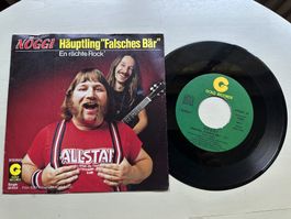 NÖGGI tolle Single Häupling Falsches Bär SWISS 80's Kult CH