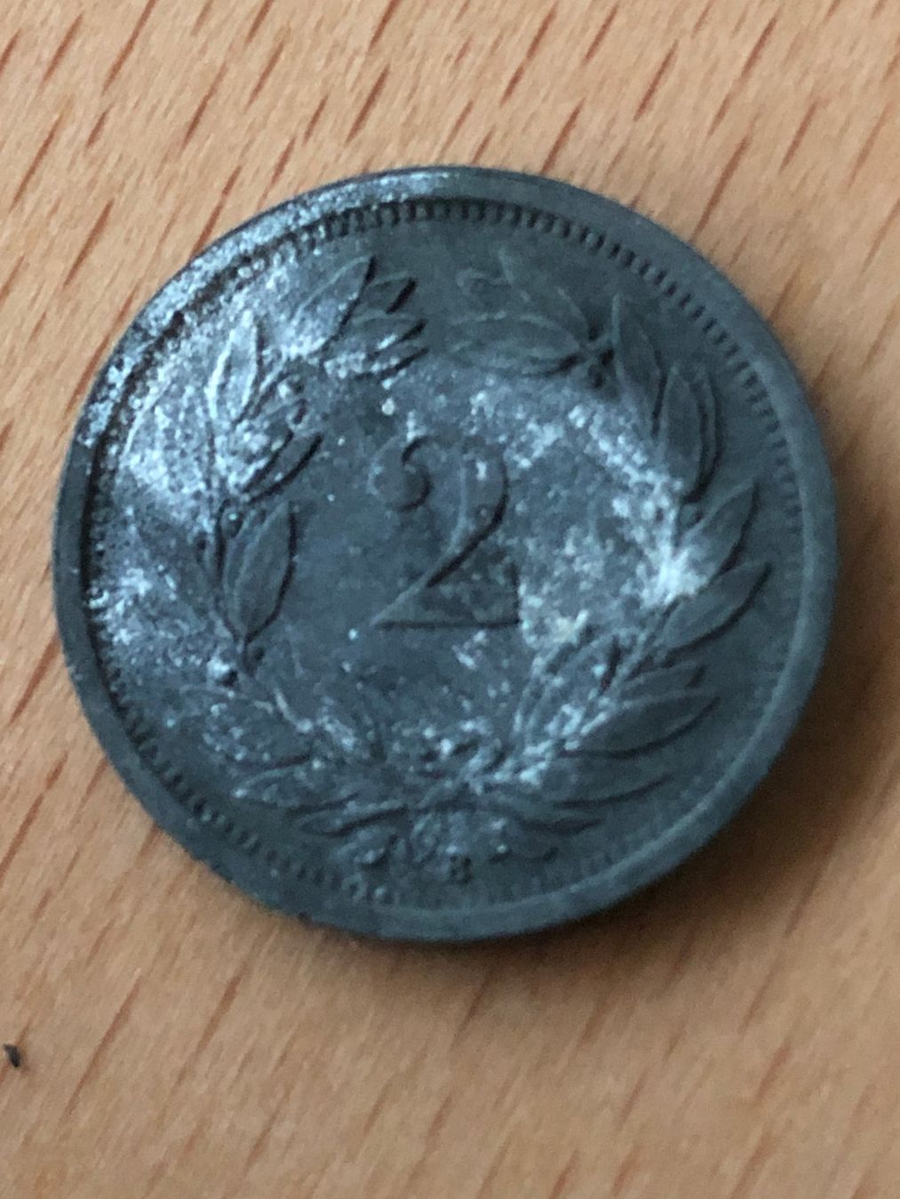 Tutti le monete: 2 Rp. 1945 – Usato da Schötz venduto da Odpa 1