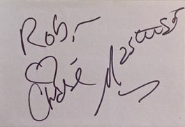 Chase Masterson Autogramm signiert Karte 10x15cm