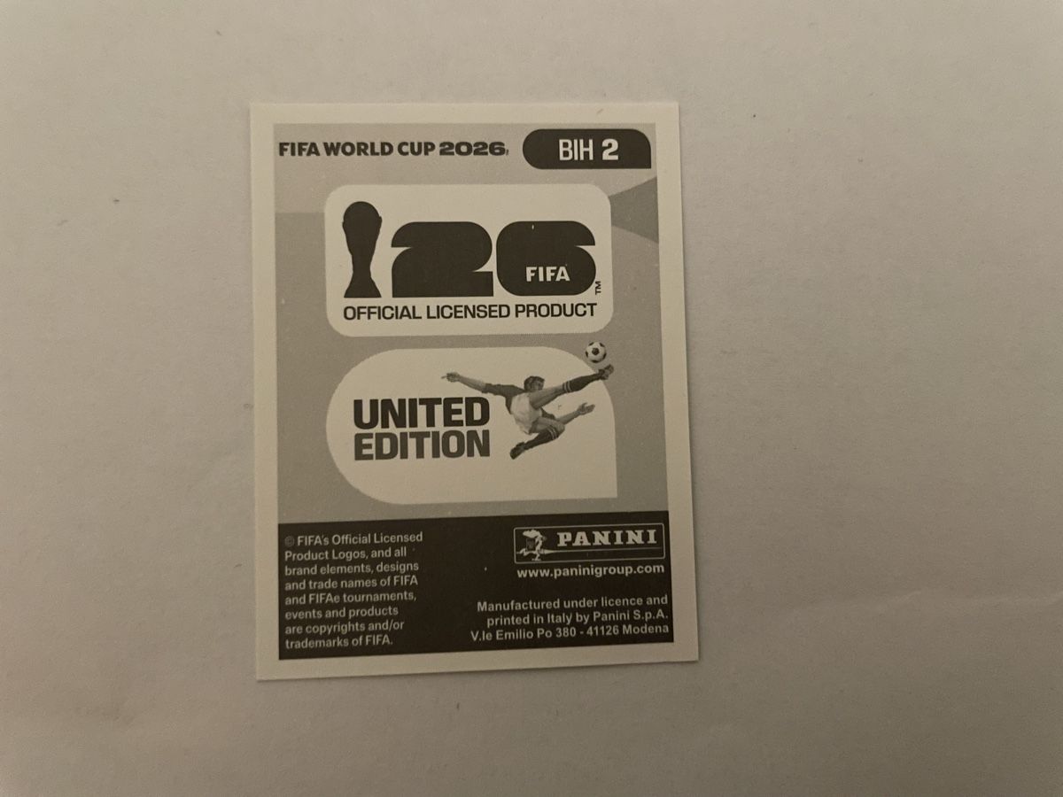 Panini Carte collezionabili: FIFA WM 2026 Nikola Vasilj BIH 2 – Nuovo (secondo la descrizione) da Winterthur venduto da Cobraforce 1