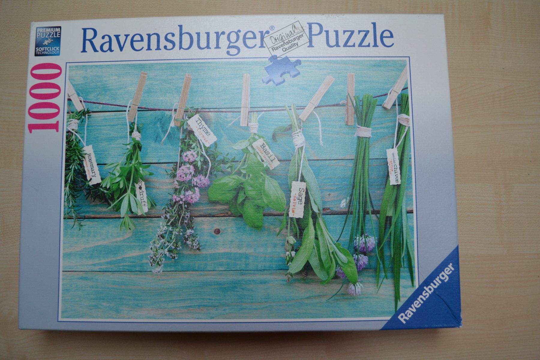 Ravensburger Puzzles: Puzzle 1000 / Kräutergarten – Gebraucht aus Beinwil am See von kajak55