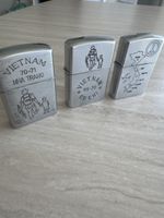 Feuerzeuge Set Vietnam graviert 3 Stck.