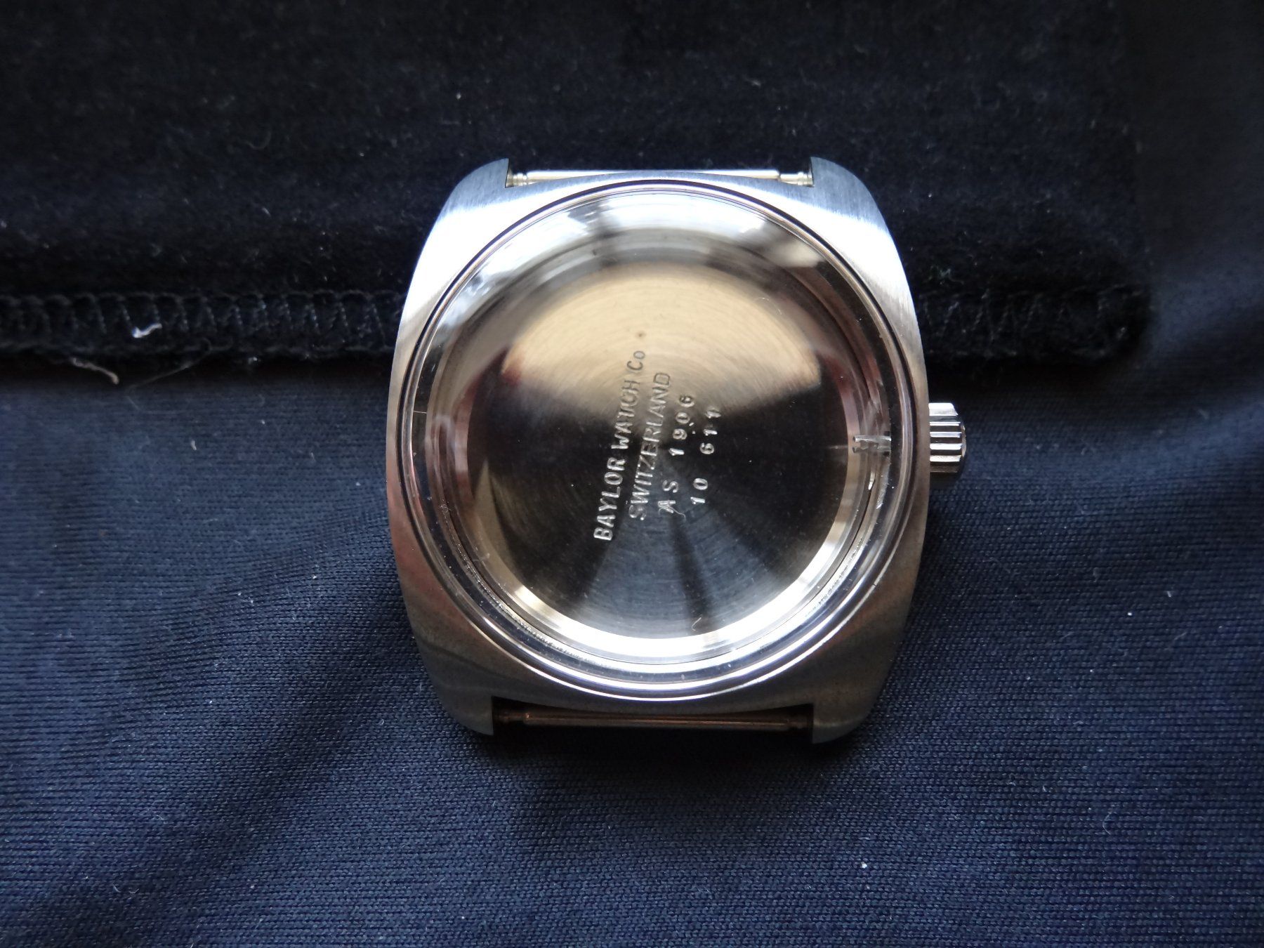 Lampade & Macchine fotografiche: boitier BAYLOR watch Switzerland AS 1903 – Nuovo (secondo la descrizione) da St-Imier venduto da frederique6