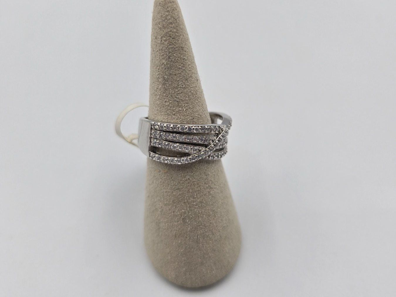 Anelli: Ring Silber 925 Zirkonia Gr. 54 – Nuovo e nell'imballaggio originale da Zug venduto da gold.schmuck 2