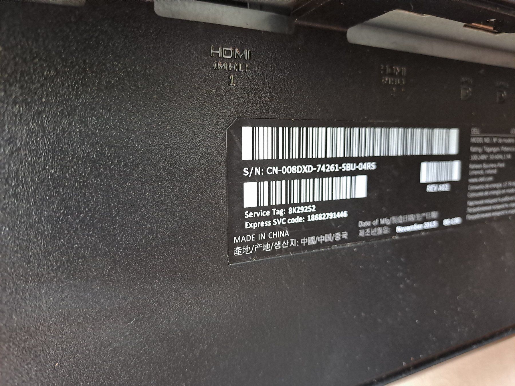 Dell Monitor: DELL UltraSharp U2415 – Usato da Biel/Bienne venduto da tes_xkq7 2