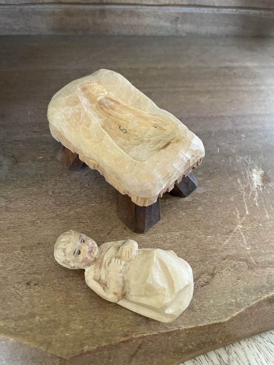 Statuette: Jesus Krippe E.Thomann Brienz – Usato da Flawil venduto da Naphtali 2
